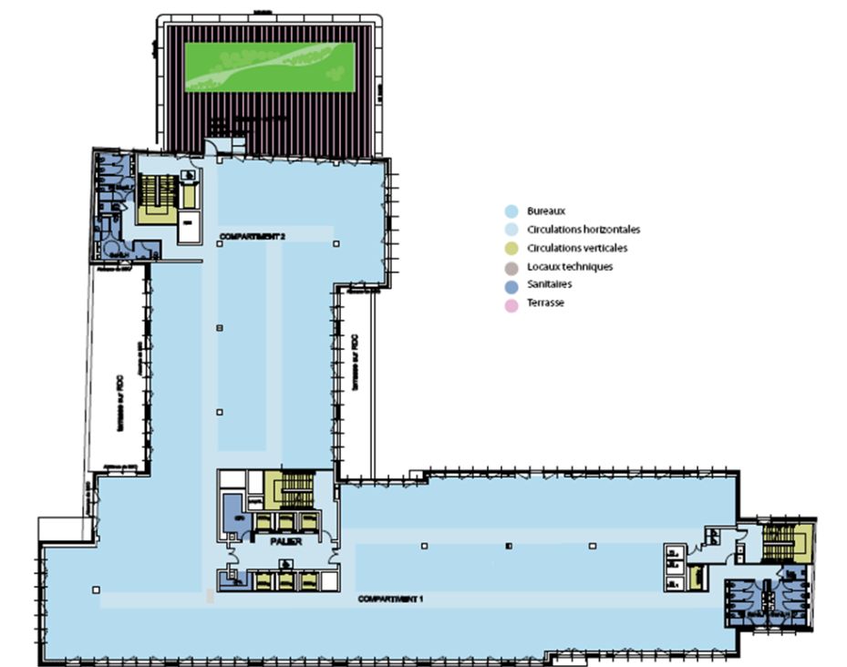 Bureau Malakoff 4608m² Location bureau Malakoff Hauts-de-Seine OLBUR2103501 6